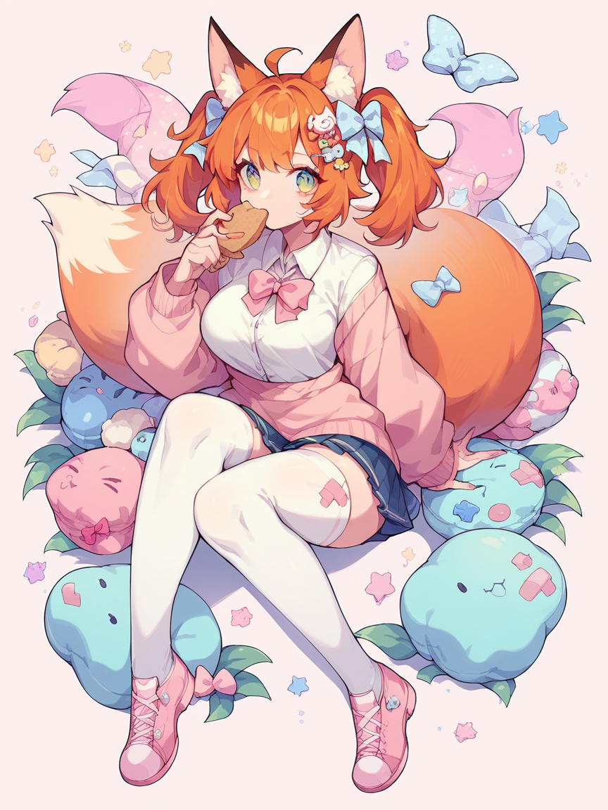 05925-178243009-score_9, score_8_up, score_7_up, score_6_up,  _lora_p4st3lg0r3XLP_1_ p4st3lg0r3, 1girl, pastel, fox ears, bandaid, hair ornament.png